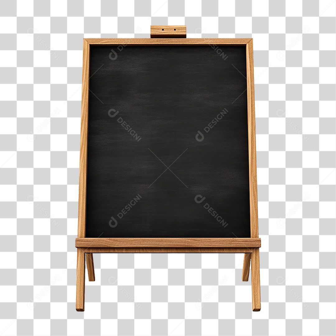 Quadro Negro PNG Transparente