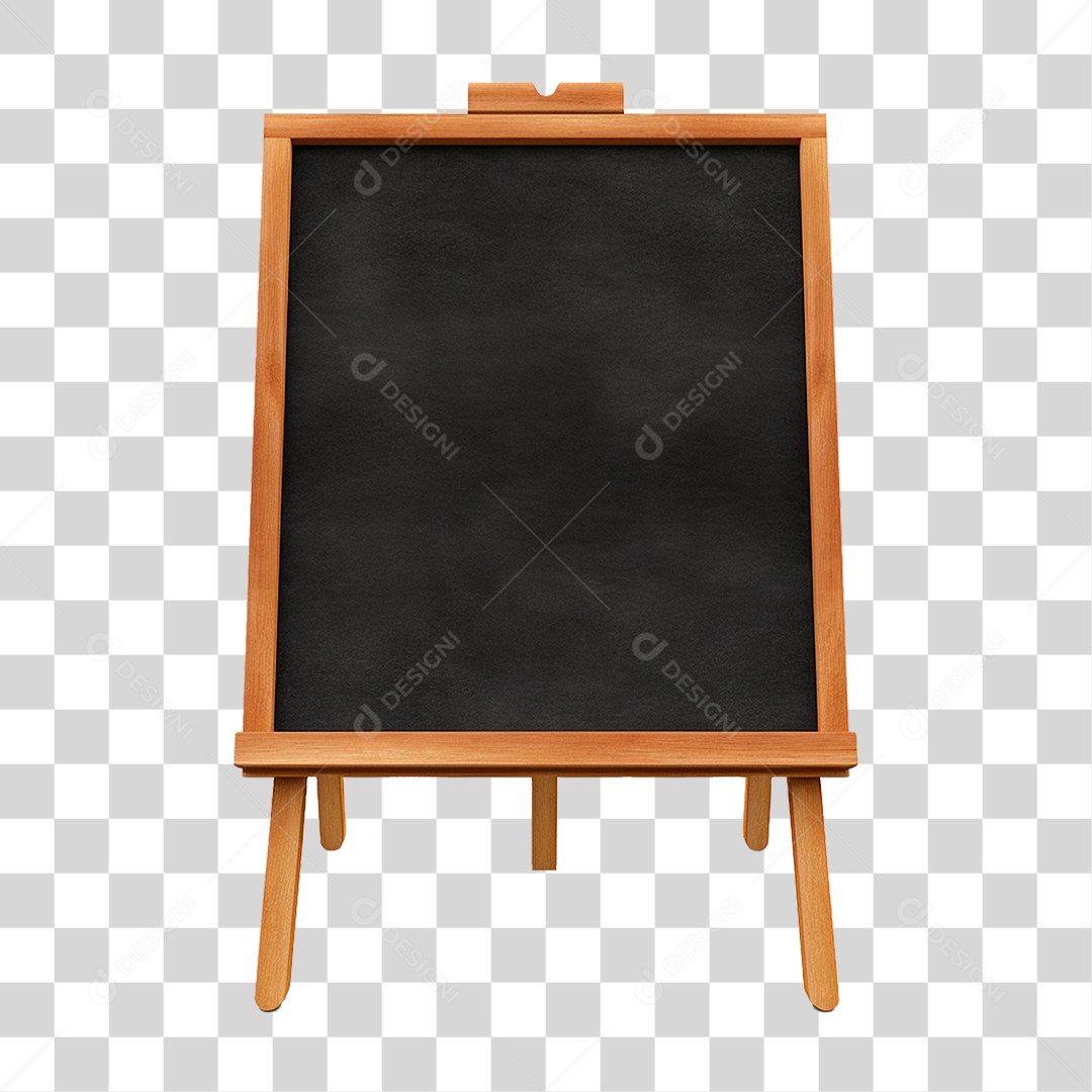 Quadro Negro PNG Transparente