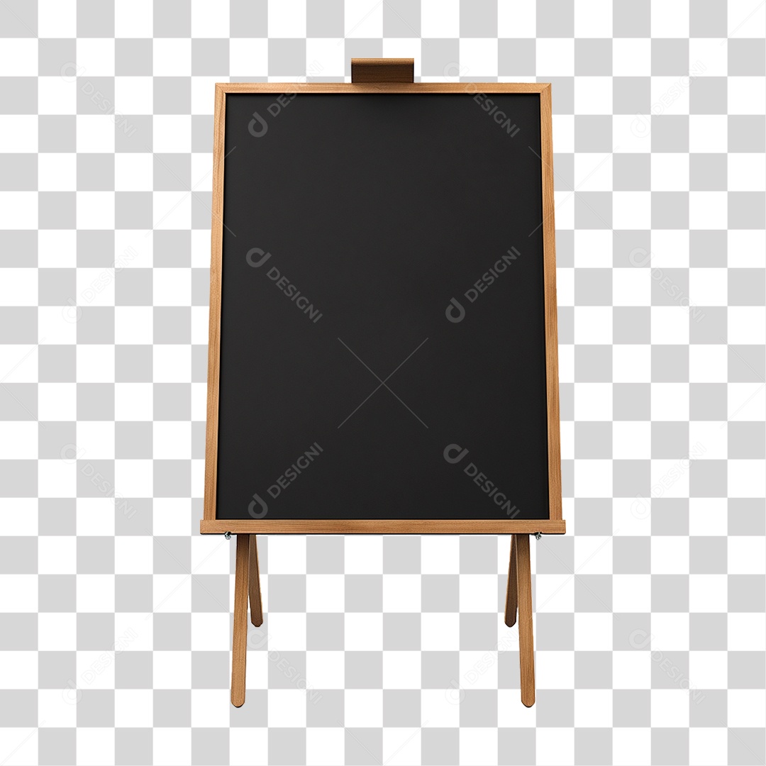 Quadro Negro Escola PNG Transparente