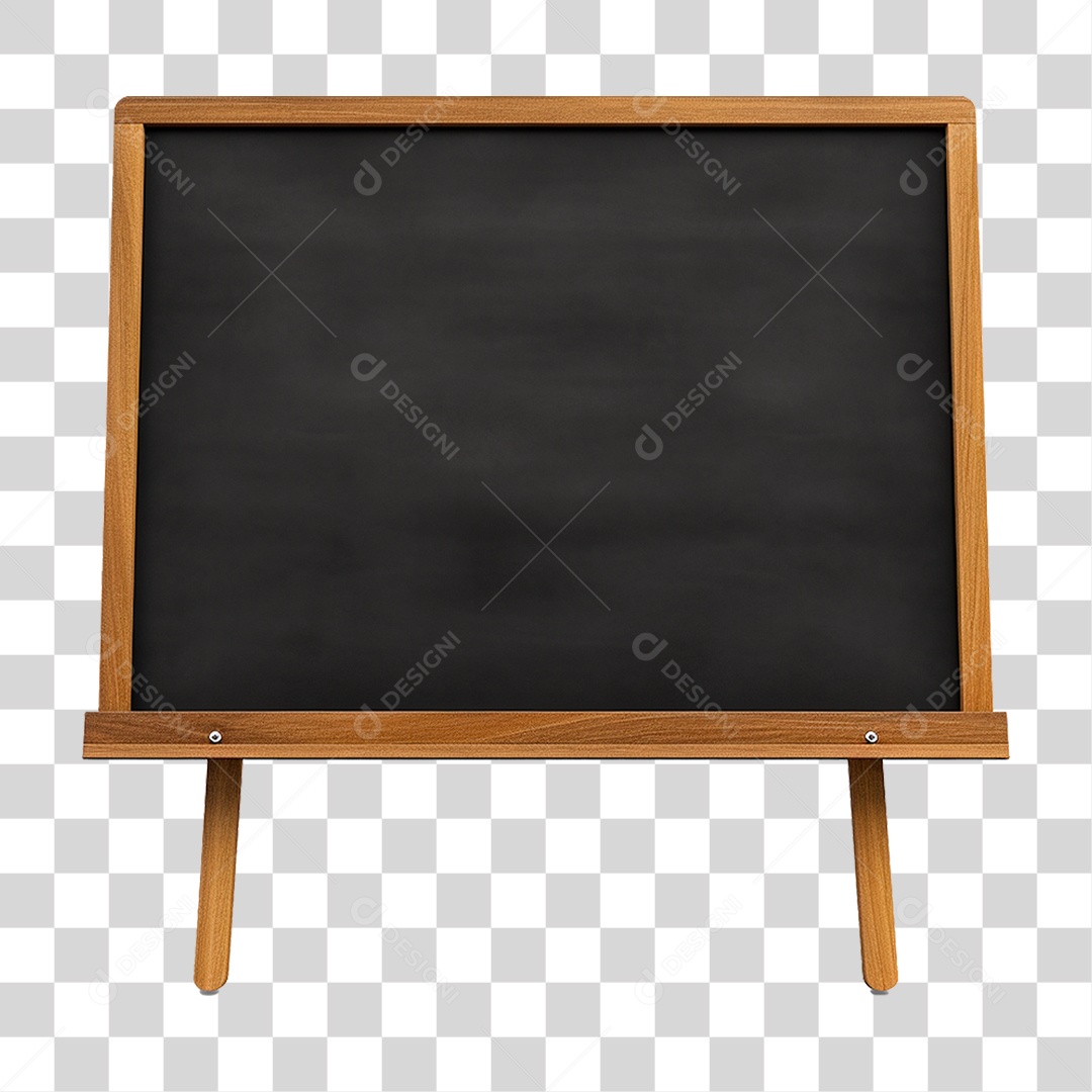 Quadro Negro PNG Transparente
