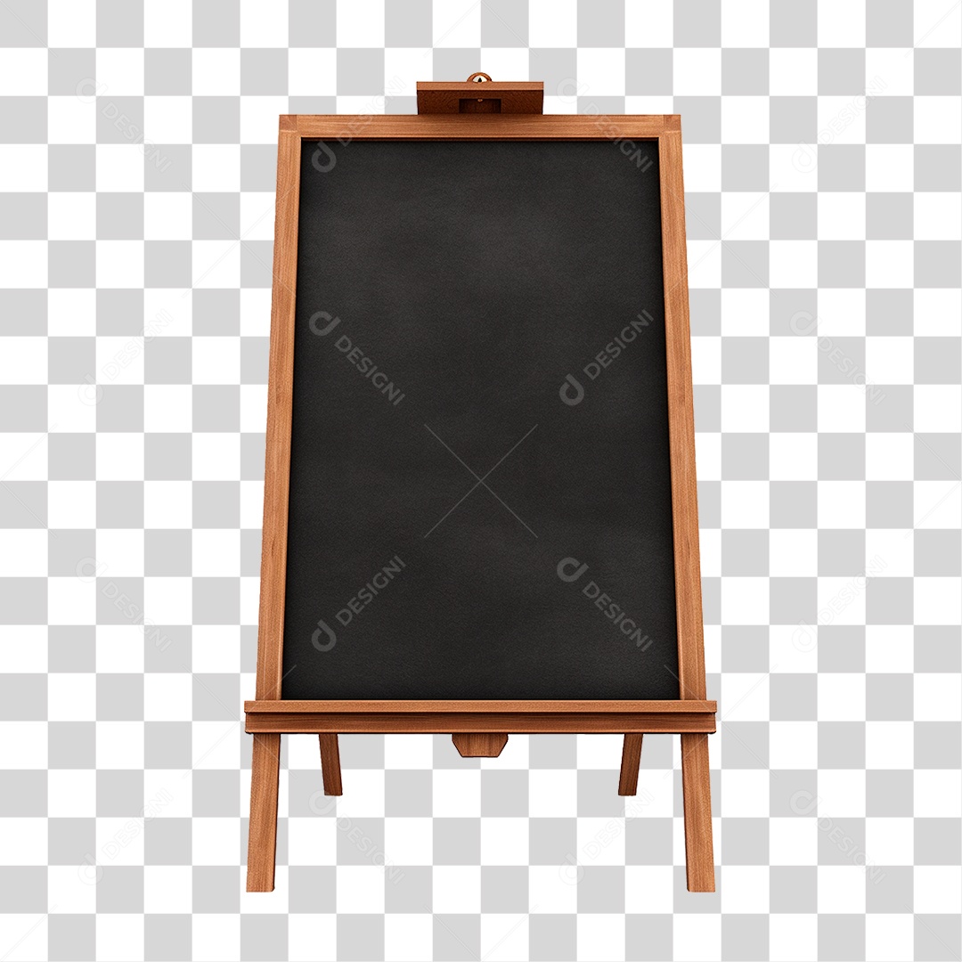 Quadro Negro PNG Transparente