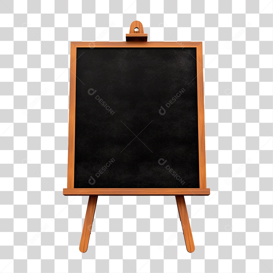 Quadro Negro PNG Transparente