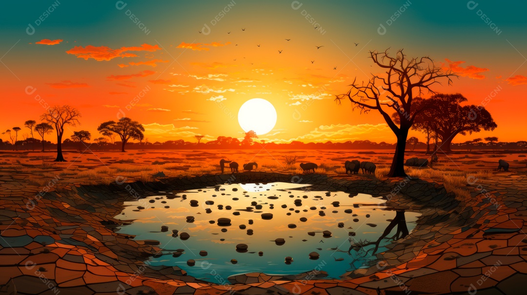 Dia Mundial Contra a Seca, 17 de junho IA Generativa.