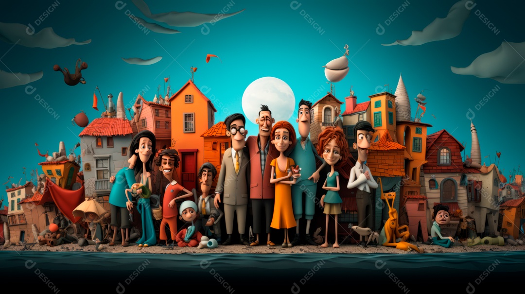 Dia Mundial do Refugiado, 20 de junho IA generativa.