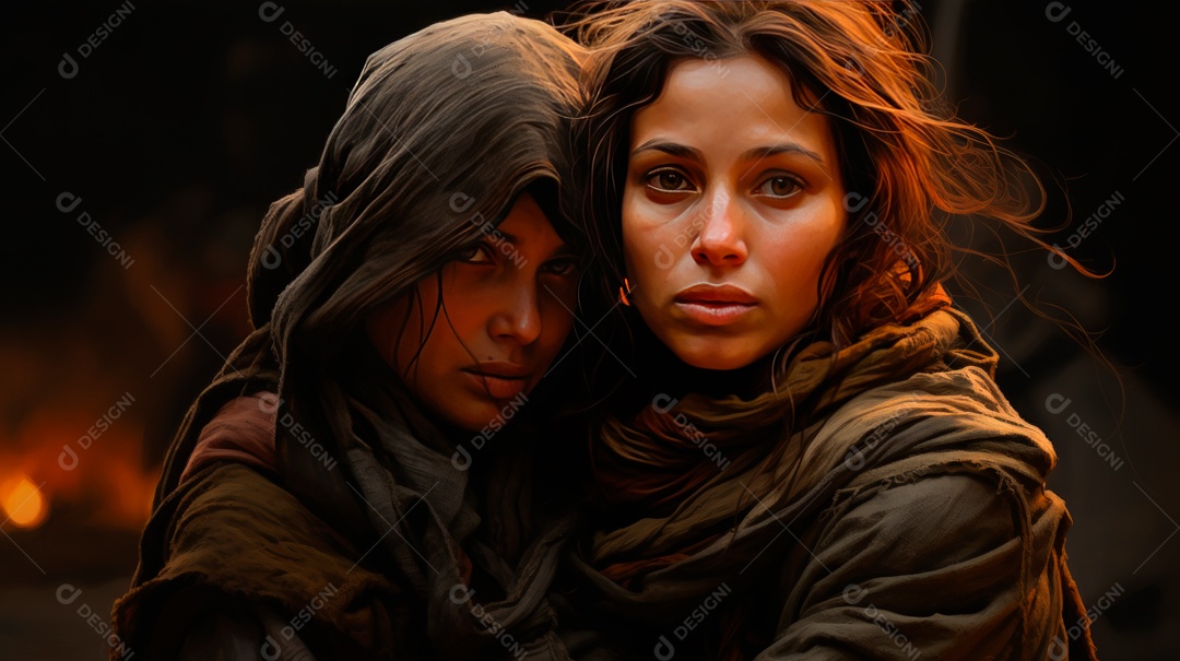 Dia Mundial do Refugiado, 20 de junho IA generativa.