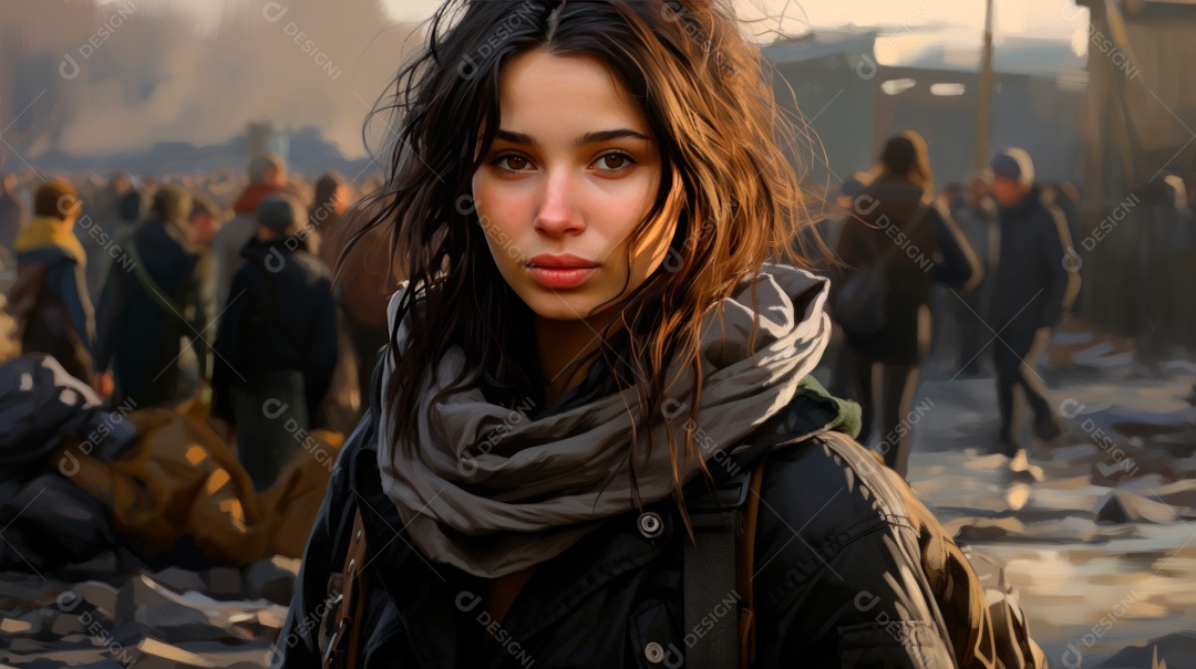 Dia Mundial do Refugiado, 20 de junho IA generativa.