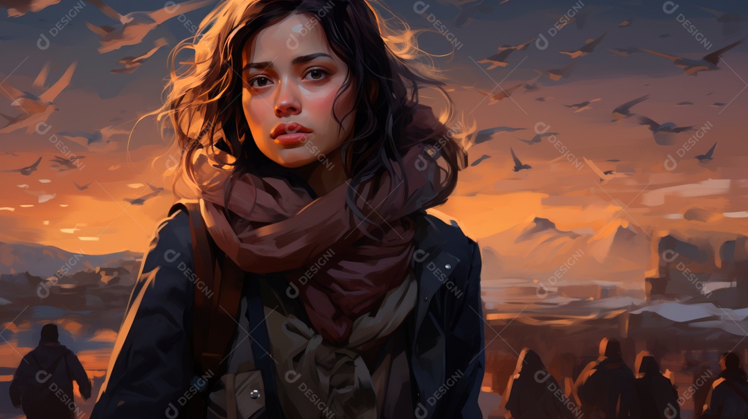 Dia Mundial do Refugiado, 20 de junho IA generativa.