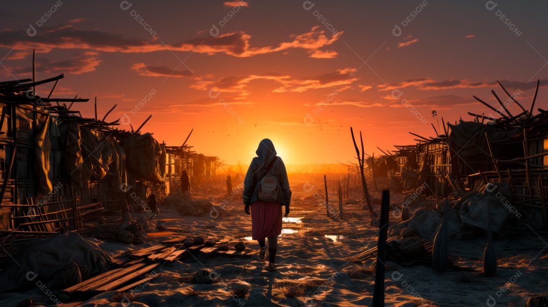 Dia Mundial do Refugiado, 20 de junho IA generativa.