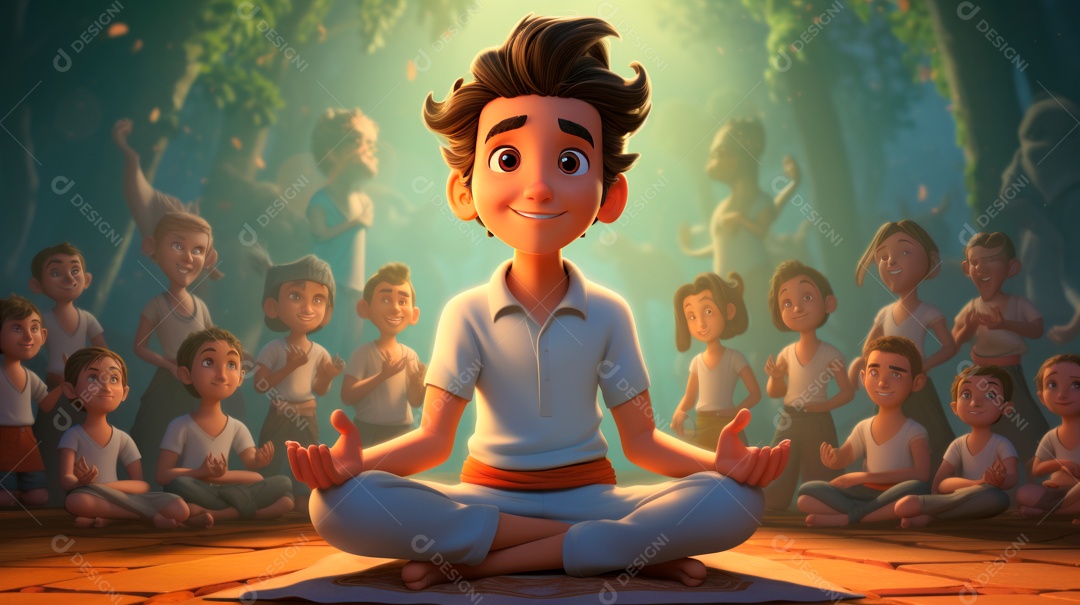 Dia Internacional do Ioga, 21 de junho IA generativa.