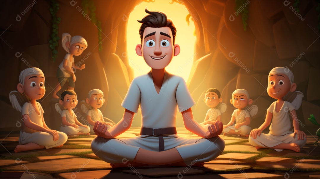 Dia Internacional do Ioga, 21 de junho IA generativa.