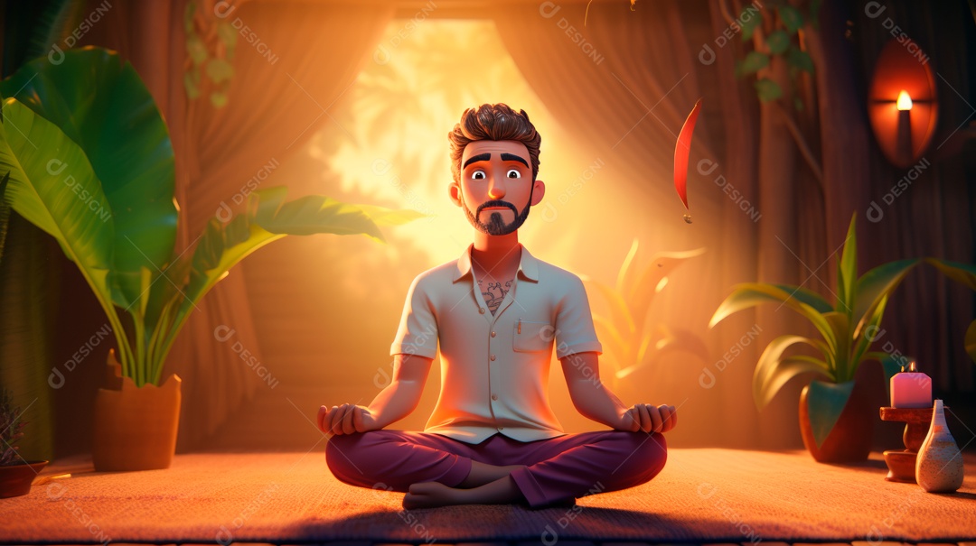 Dia Internacional do Ioga, 21 de junho IA generativa.