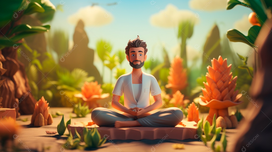 Dia Internacional do Ioga, 21 de junho IA generativa.