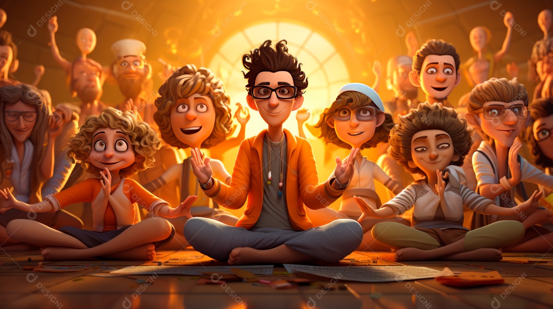 Dia Internacional do Ioga, 21 de junho IA generativa.