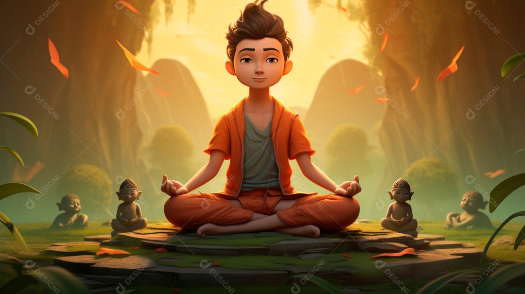 Dia Internacional do Ioga, 21 de junho IA generativa.