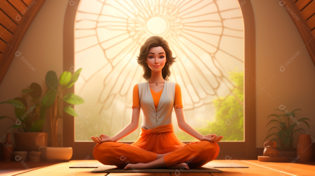 Dia Internacional do Ioga, 21 de junho IA generativa.