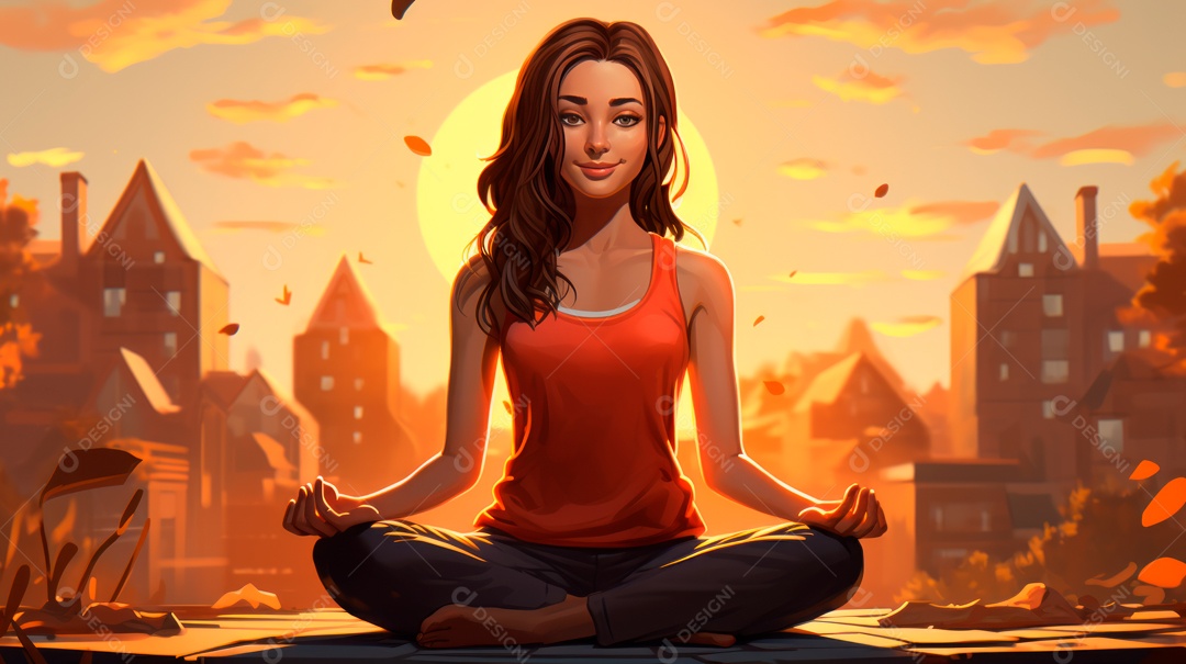 Dia Internacional do Ioga, 21 de junho IA generativa.