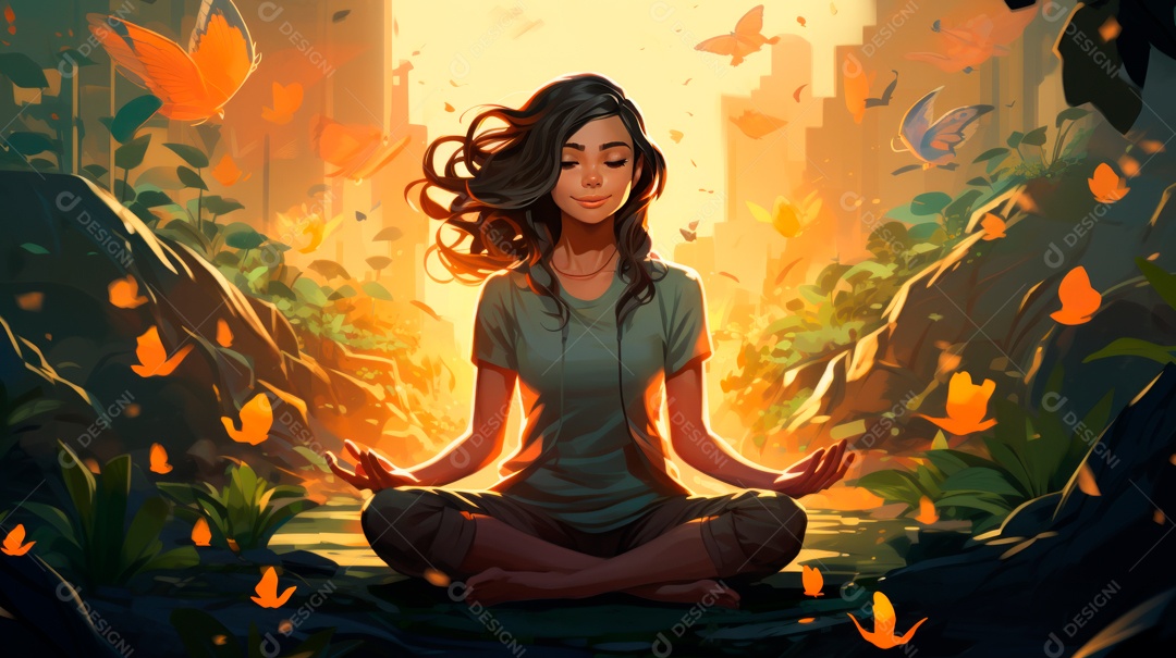 Dia Internacional do Ioga, 21 de junho IA generativa.