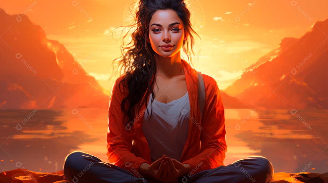 Dia Internacional do Ioga, 21 de junho IA generativa.