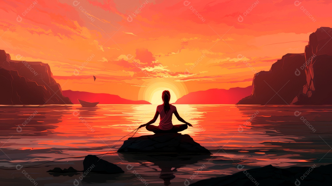 Dia Internacional do Ioga, 21 de junho IA generativa.