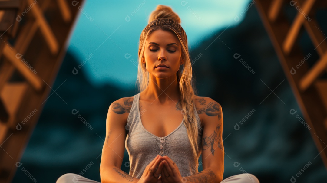 Dia Internacional do Ioga, 21 de junho IA generativa.