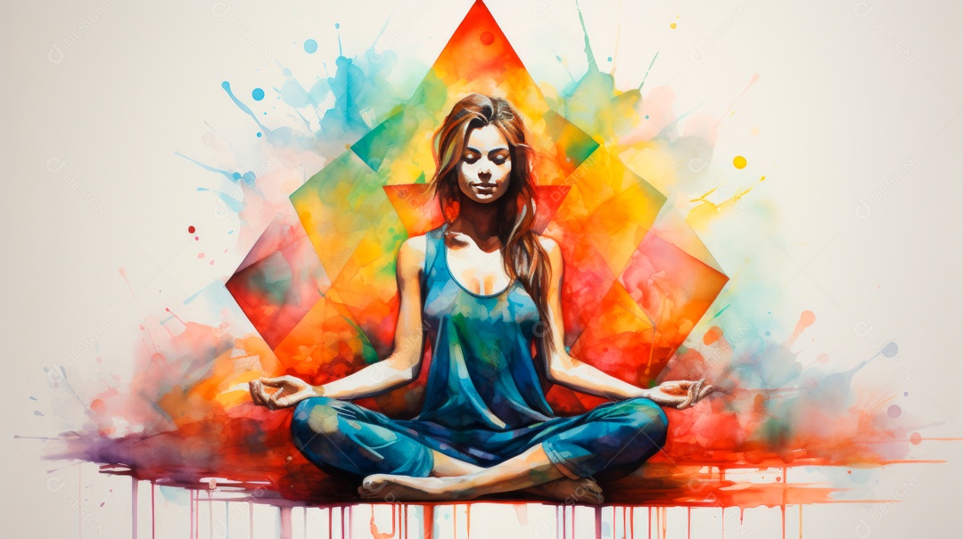 Dia Internacional do Ioga, 21 de junho IA generativa.