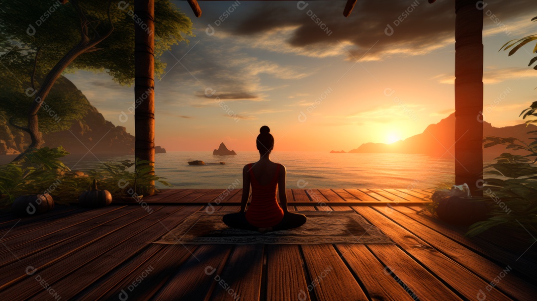 Dia Internacional do Ioga, 21 de junho IA generativa.