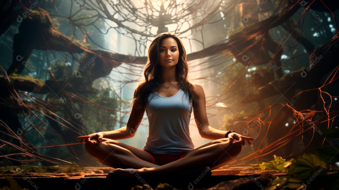 Dia Internacional do Ioga, 21 de junho IA generativa.