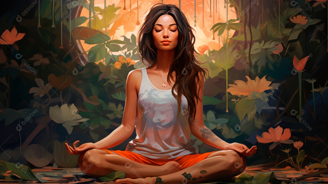 Dia Internacional do Ioga, 21 de junho IA generativa.