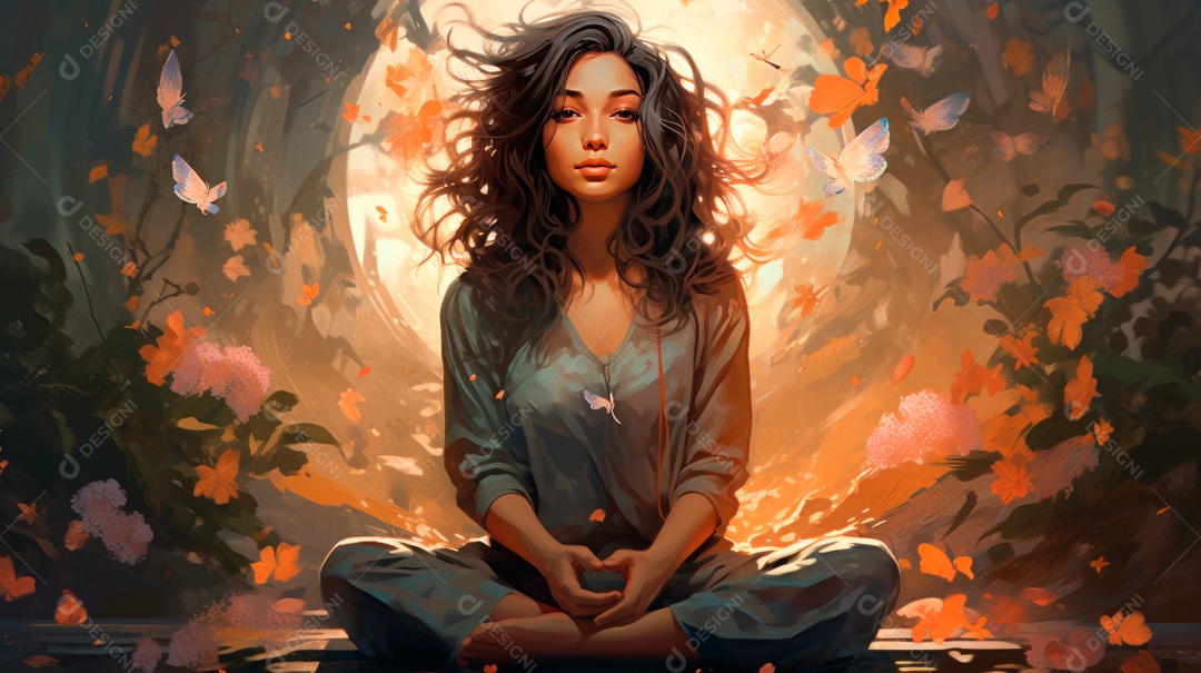 Dia Internacional do Ioga, 21 de junho IA generativa.