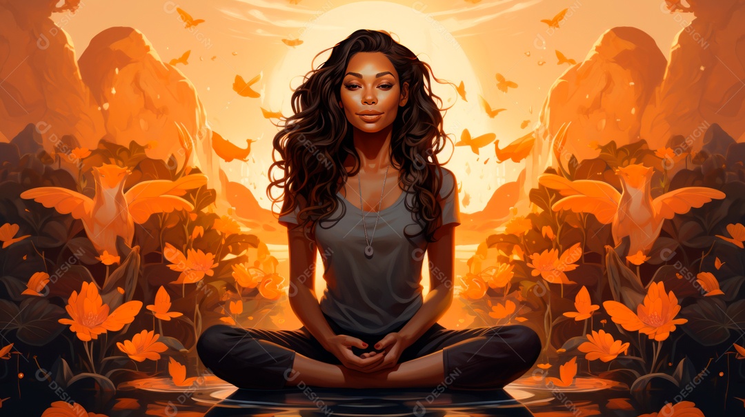 Dia Internacional do Ioga, 21 de junho IA generativa.