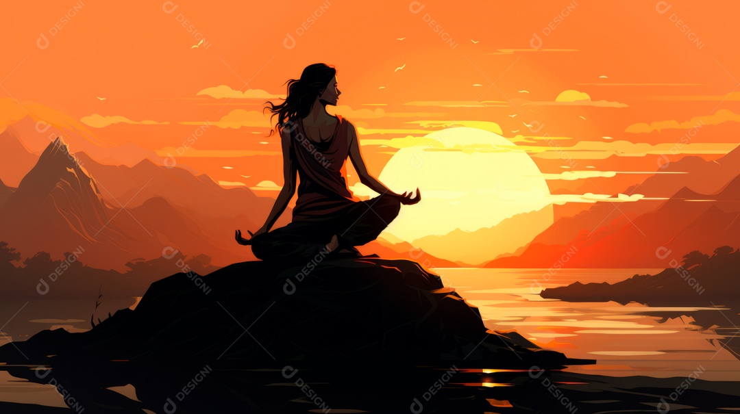 Dia Internacional do Ioga, 21 de junho IA generativa.