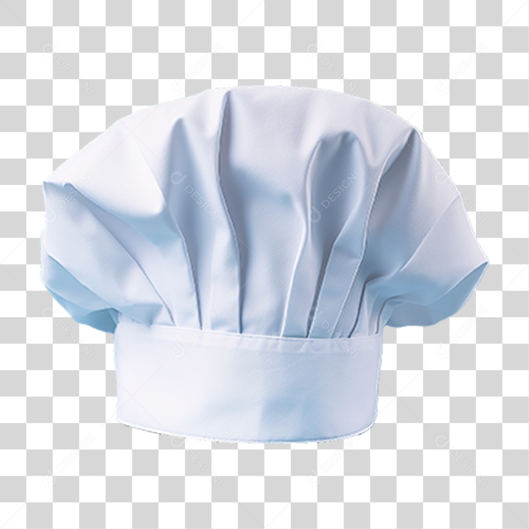 Elemento 3D Chapéu Chef de Cozinha PNG Transparente