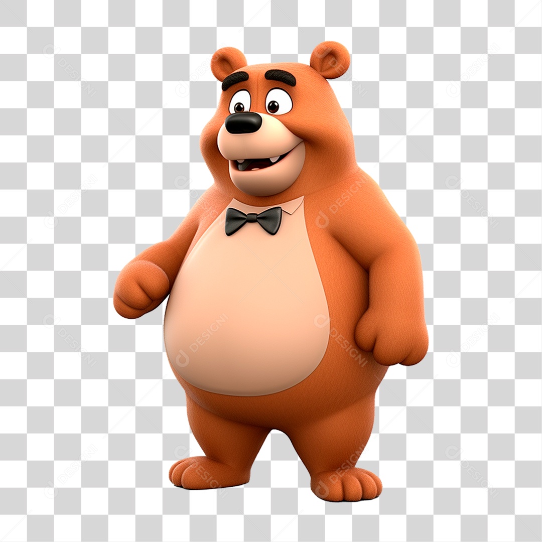 Urso de Pelúcia PNG Transparente