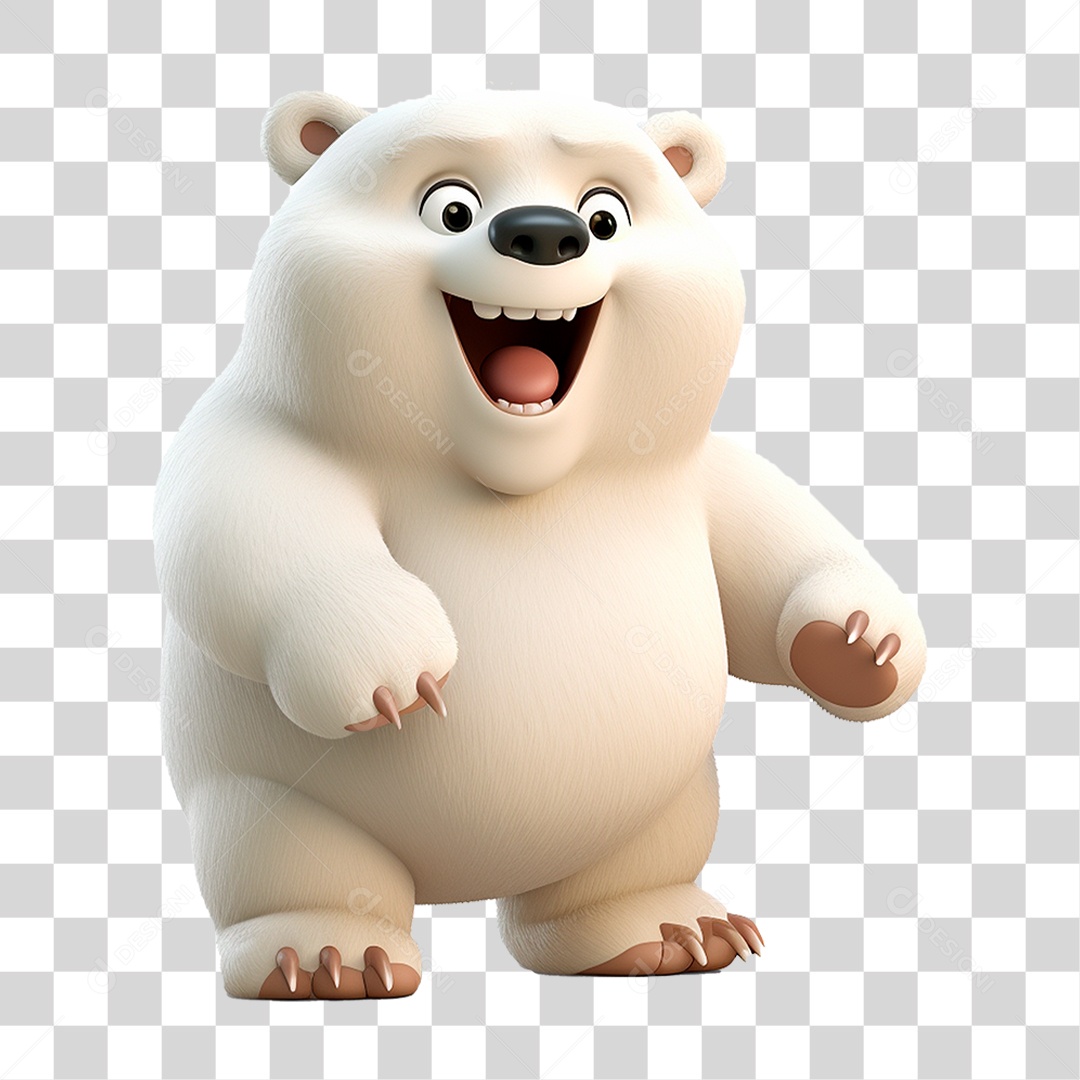 Urso de Pelúcia PNG Transparente