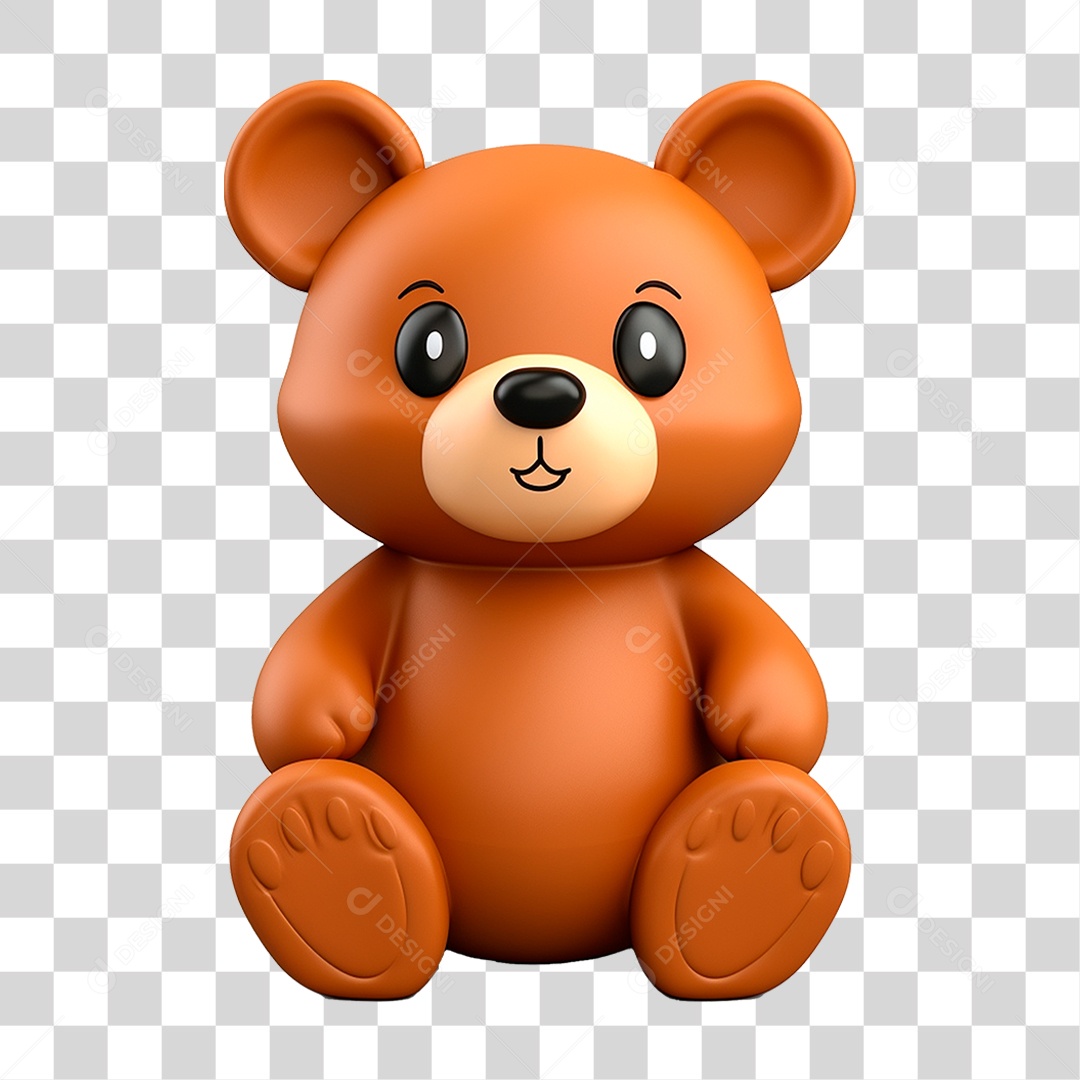 Urso de Pelúcia PNG Transparente