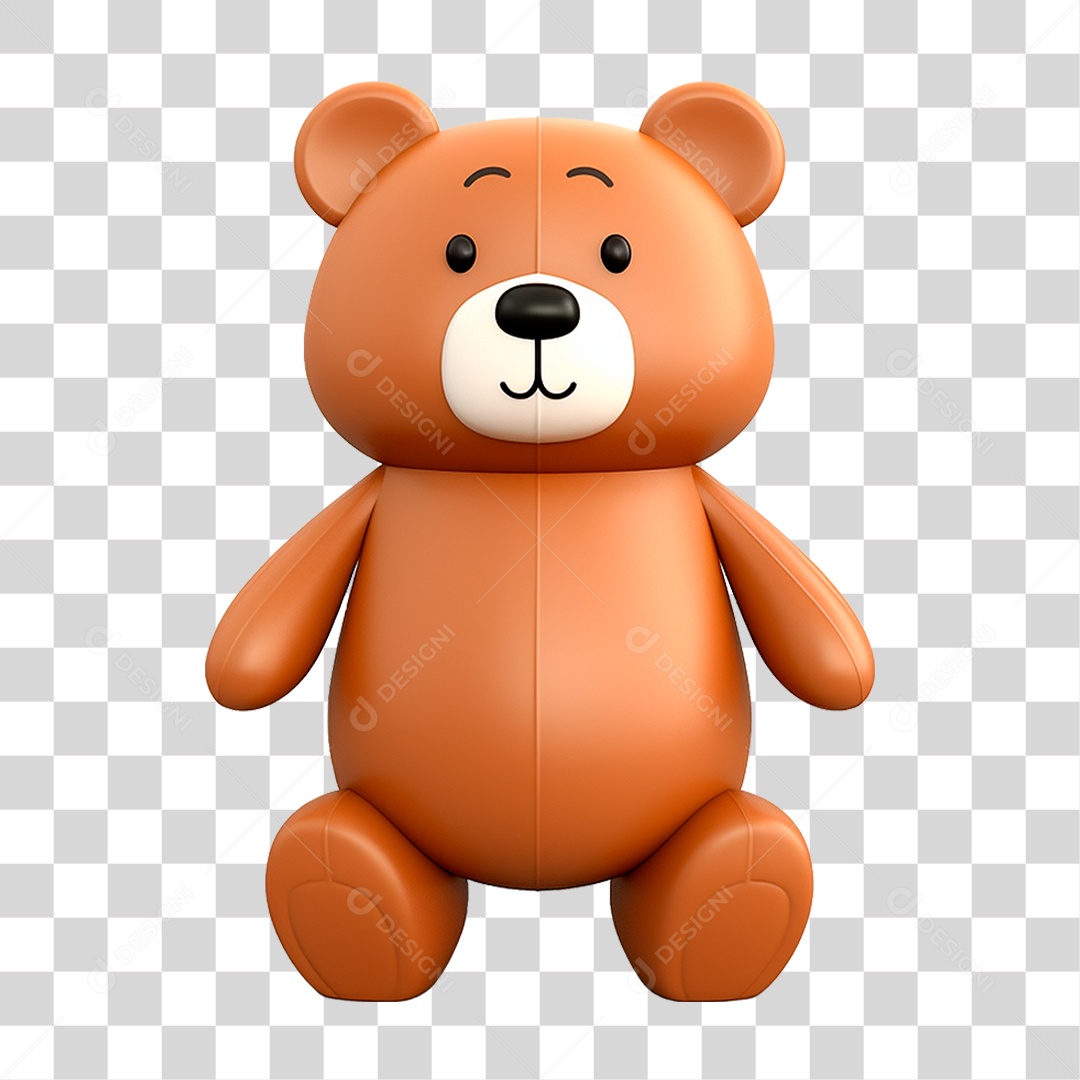 Urso de Pelúcia PNG Transparente