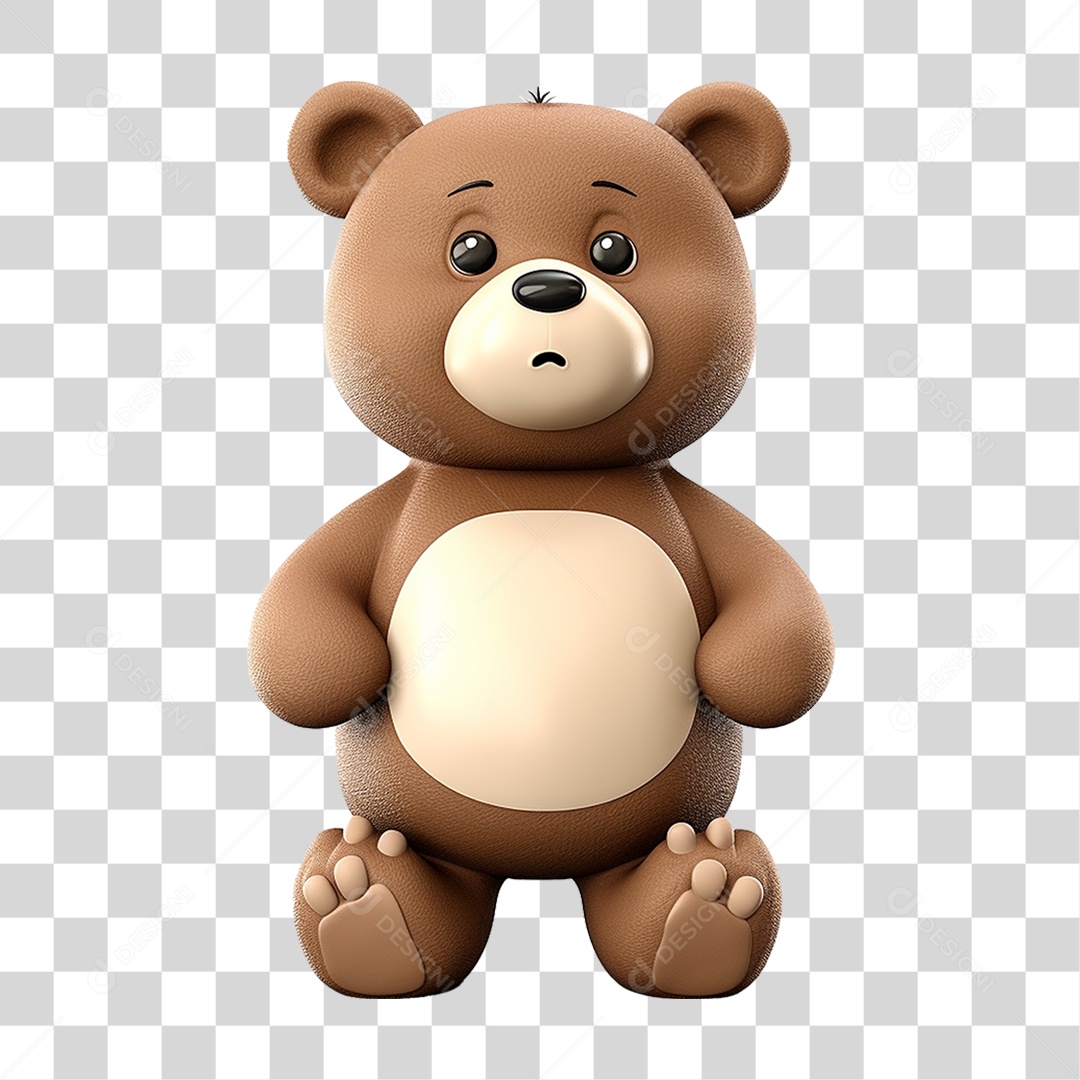 Animal Desenho Urso PNG Transparente
