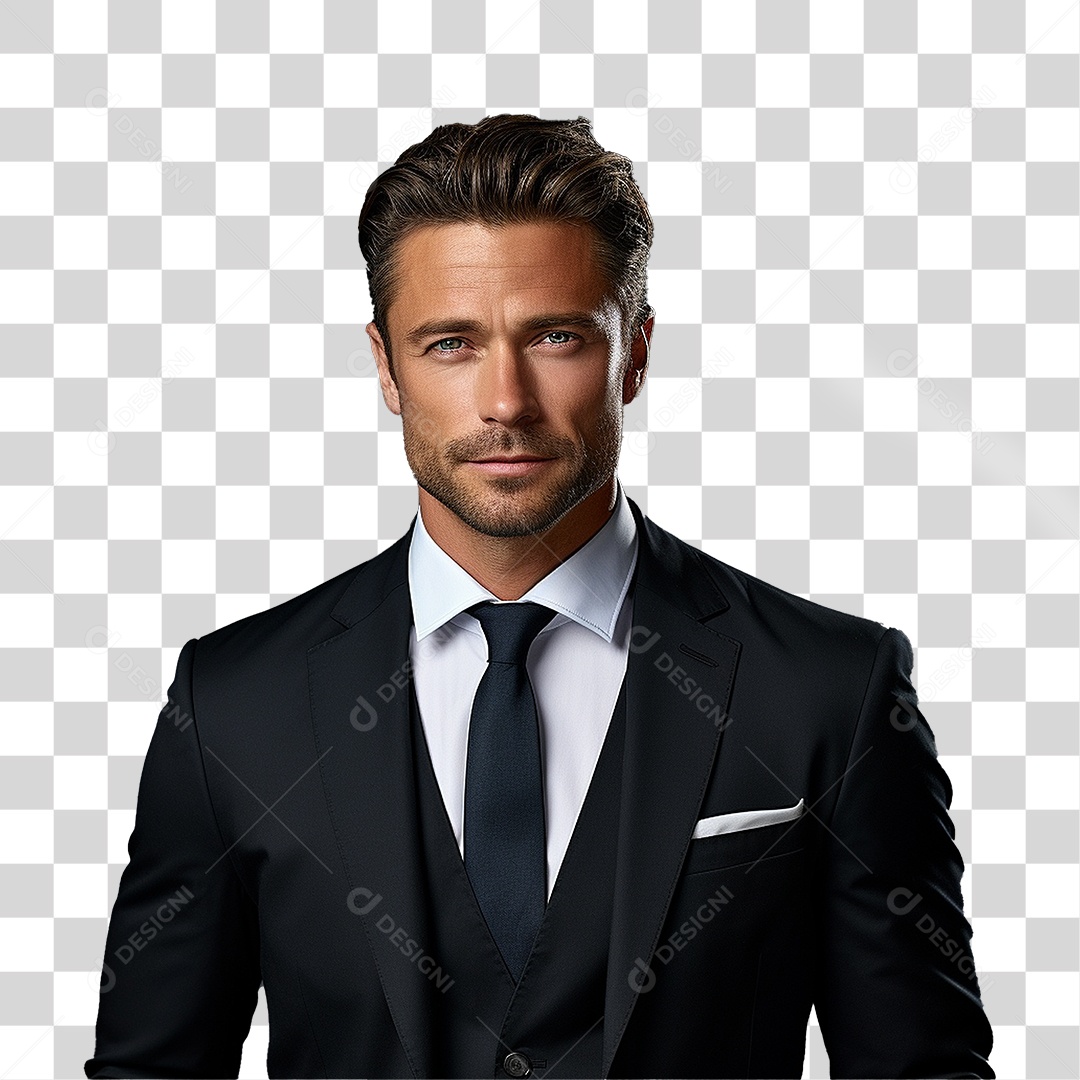 Empresário de Terno Negócios PNG Transparente