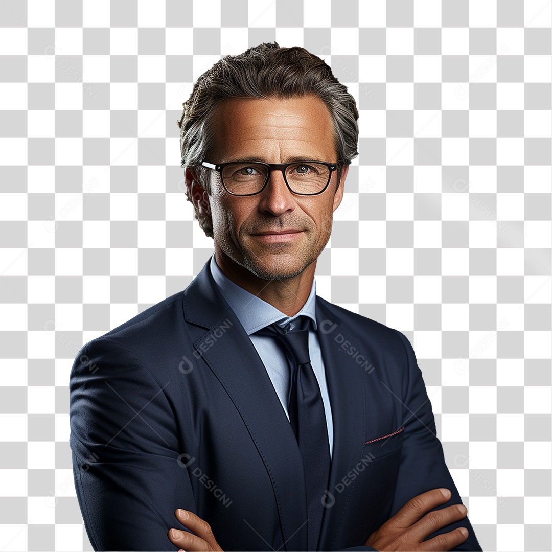 Empresário de Terno Negócios PNG Transparente