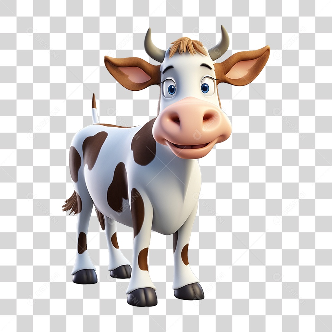 Animal Vaca PNG Transparente