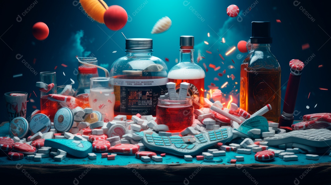 Dia antidrogas, 26 de junho, IA generativa 3D.