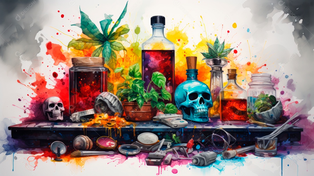 Dia antidrogas, 26 de junho, IA generativa 3D.