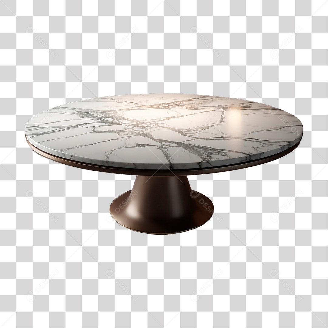 Mesa de Mármore PNG Transparente
