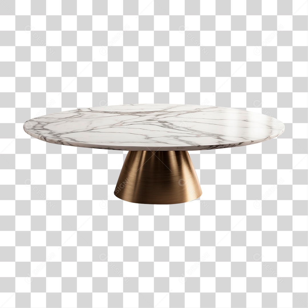 Mesa de Mármore PNG Transparente