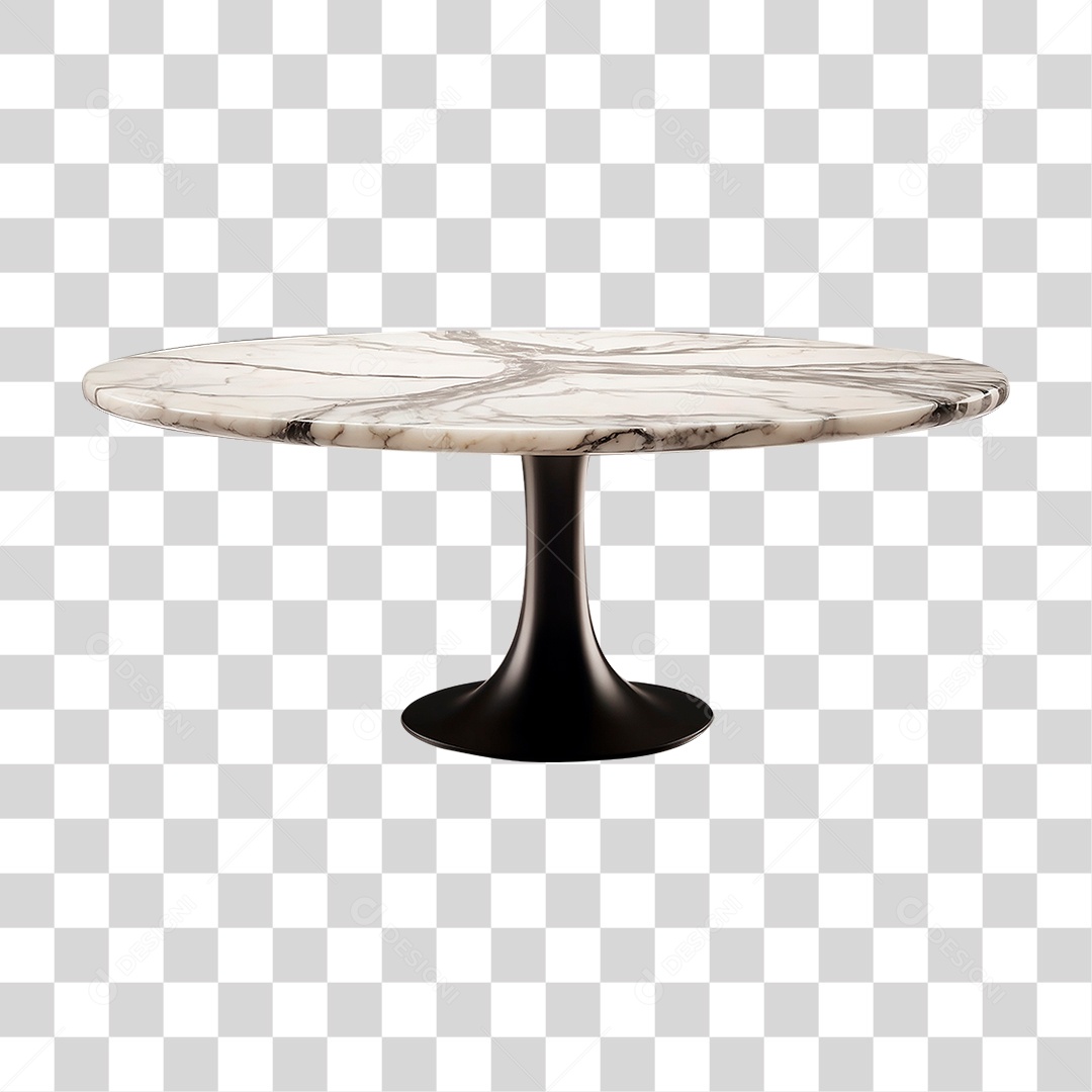 Mesa de Mármore PNG Transparente