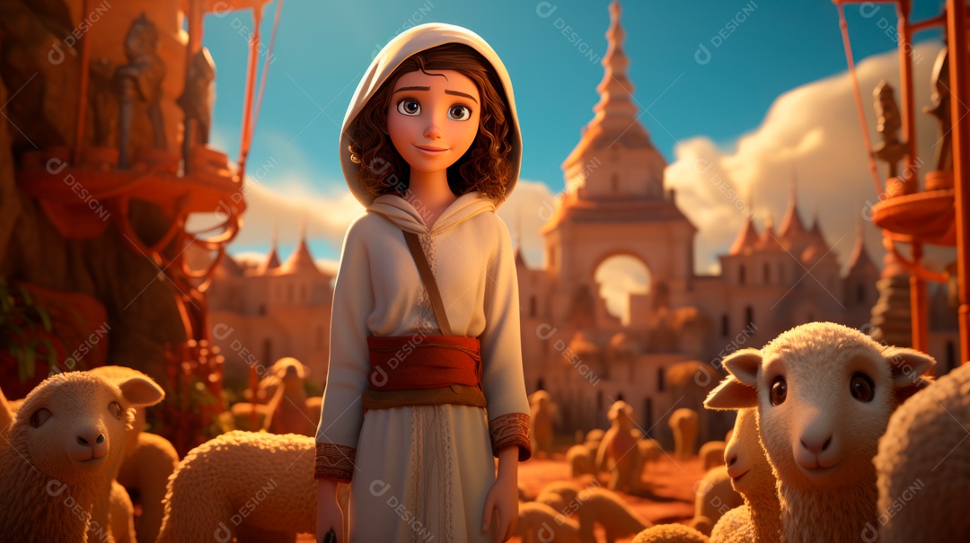 Eid al Adha, a Festa do Sacrifício, 28 de junho AI Generativa.