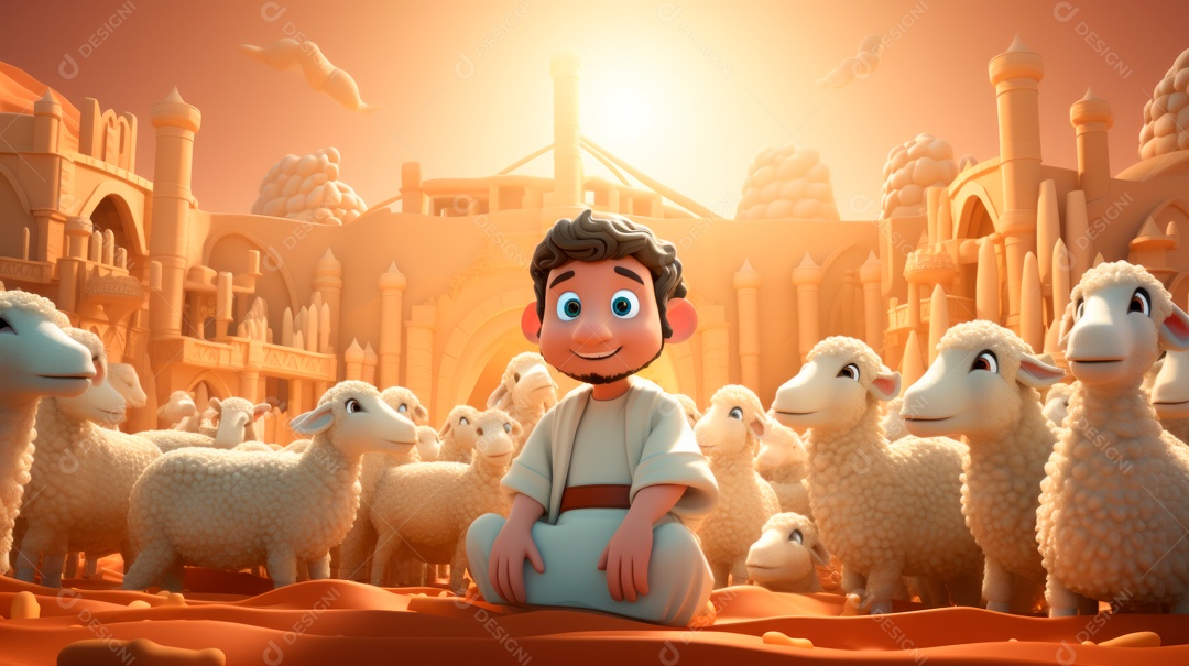 Eid al Adha, a Festa do Sacrifício, 28 de junho AI Generativa.