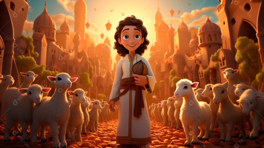 Eid al Adha, a Festa do Sacrifício, 28 de junho AI Generativa.