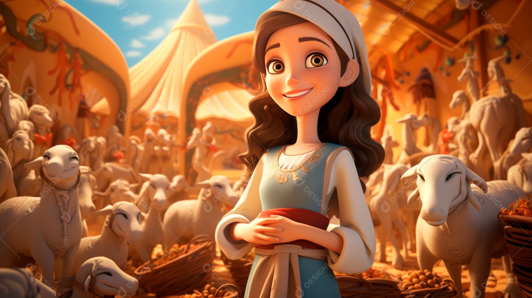 Eid al Adha, a Festa do Sacrifício, 28 de junho AI Generativa.