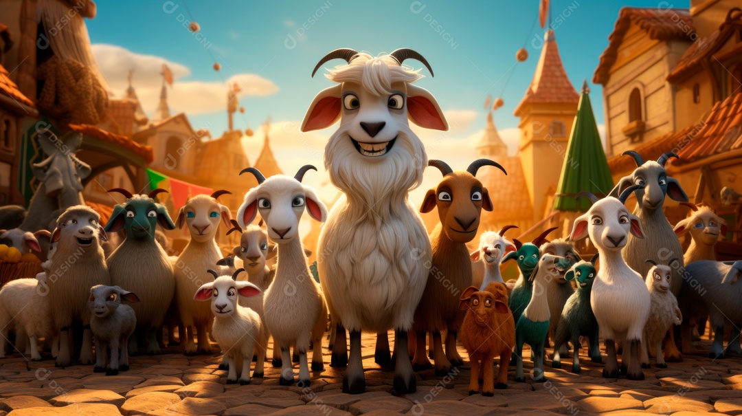 Eid al Adha, a Festa do Sacrifício, 28 de junho AI Generativa.